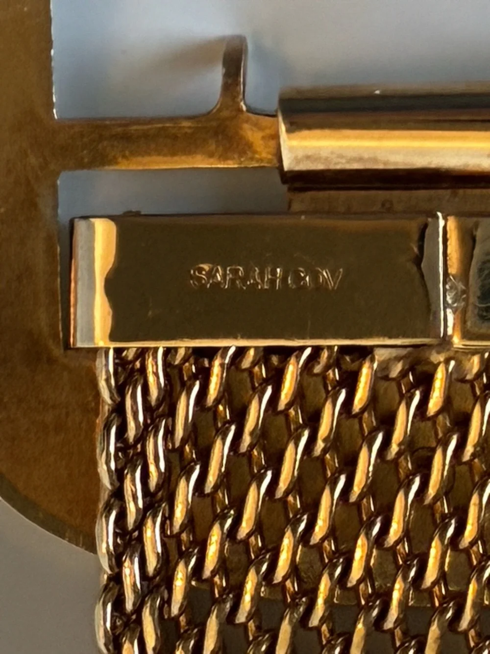 Sarah Coventry beautiful gold